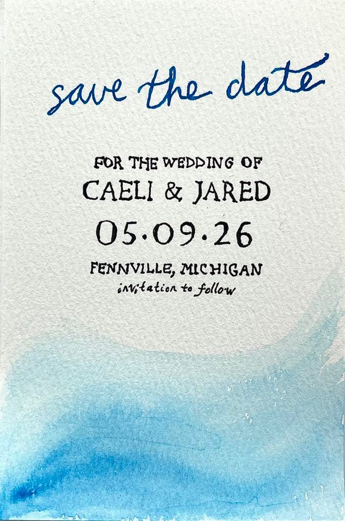 Our save the date